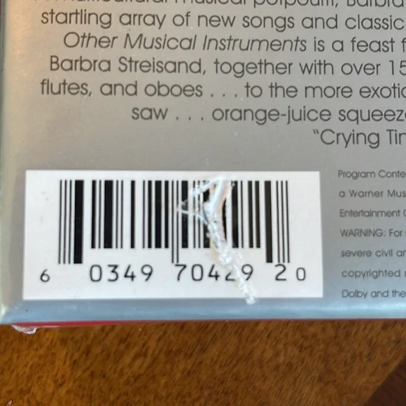 NEW UNOPENED BARBRA STREISAND THE TELEVISION SPECIALS